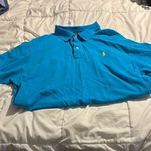 Ralph Lauren Vibrant Blue Polo Shirt
